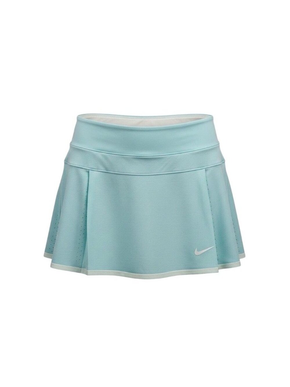 Nike Womens Light Blue Dri-Fit Athletic Performance Skort Size L